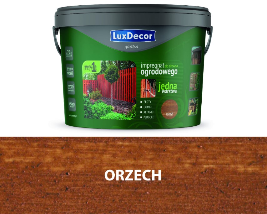 Luxdecor impregnat garden orzech
